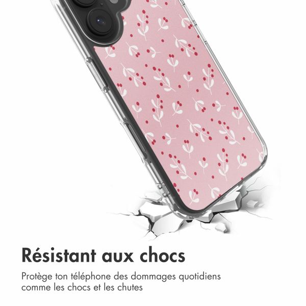 imoshion Coque Design Apple iPhone 17 - Berries Blush