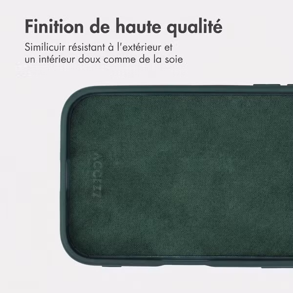 Accezz Coque arrière Edge avec MagSafe Apple iPhone 17 Pro - Vert