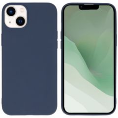 imoshion Coque Couleur Apple iPhone 14 Plus - Bleu foncé