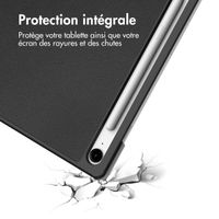 imoshion Coque tablette Trifold Samsung Galaxy Tab S10 FE Plus - Noir