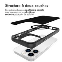 imoshion Rugged Hybrid Carbon Case avec MagSafe Apple iPhone 13 Pro Max - Noir