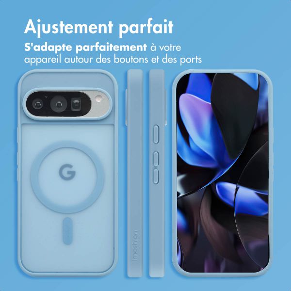 imoshion Coque Color Guard avec MagSafe Google Pixel 9 / 9 Pro - Bleu clair