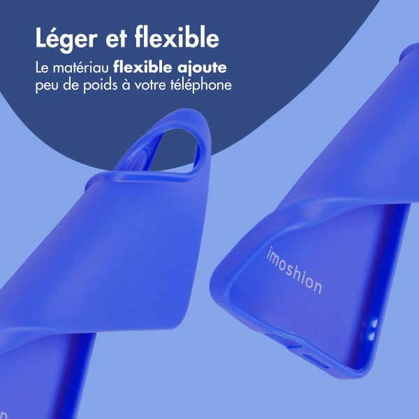 imoshion Coque Couleur Samsung Galaxy S25 Edge - Cobalt Blue
