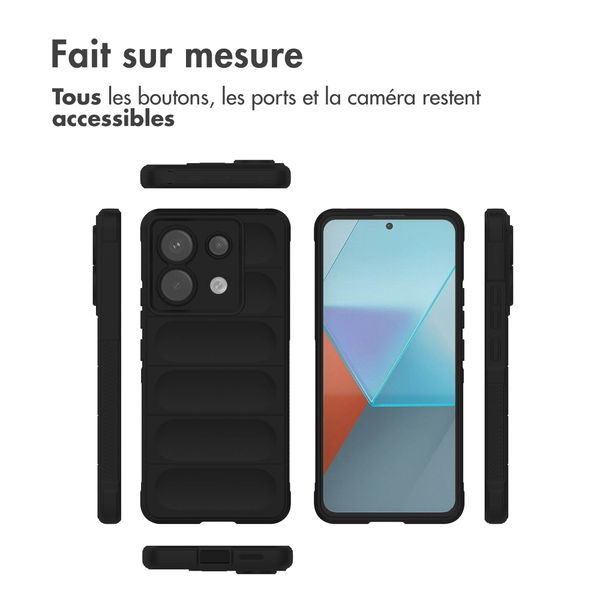 imoshion Coque arrière EasyGrip Xiaomi Redmi Note 13 Pro (5G) - Noir