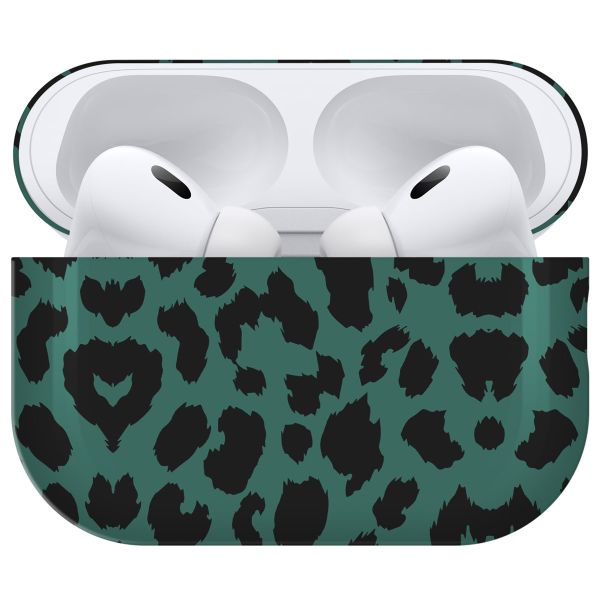 imoshion Coque Hardcover Design AirPods Pro 2 - Green Leopard