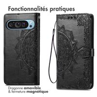 imoshion Etui de télephone Mandala Google Pixel 9 Pro XL - Noir