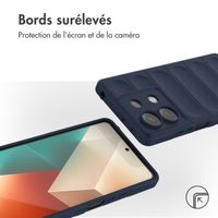 imoshion Coque arrière EasyGrip Xiaomi Redmi Note 13 (5G) - Bleu foncé