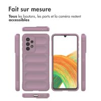 imoshion Coque arrière EasyGrip Samsung Galaxy A33 - Violet