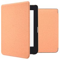 imoshion Étui de liseuse portefeuille Canvas Kobo Nia - Peach
