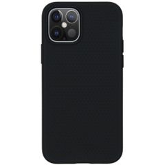 Spigen Coque Liquid Air™ Apple iPhone 12 (Pro) - Noir