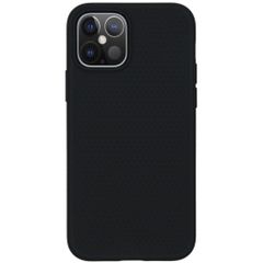 Spigen Coque Liquid Air iPhone 12 (Pro) - Noir