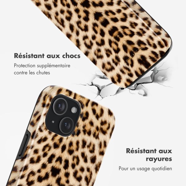 Selencia Coque arrière Vivid avec MagSafe Apple iPhone 15 - Wild Leo
