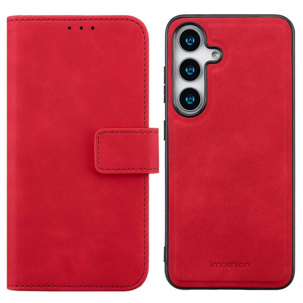 imoshion Etui de téléphone de luxe 2-en-1 amovible Samsung Galaxy S25 - Rouge