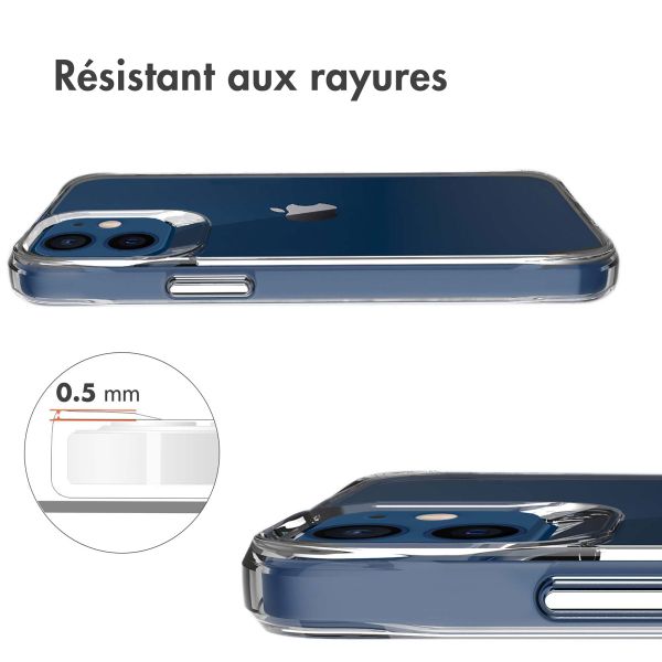 imoshion Coque Rugged Air Apple iPhone 12 Mini - Transparent