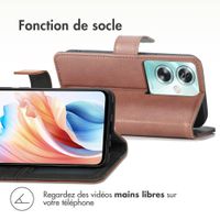 imoshion Étui de télephone portefeuille OnePlus Nord N30 SE - Marron