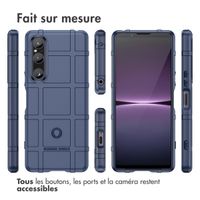 imoshion Coque Rugged Shield Sony Xperia 1 V - Bleu foncé