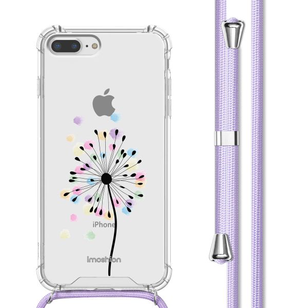 imoshion Coque Design avec cordon Apple iPhone 8 Plus / 7 Plus - Sandstone Dandelion