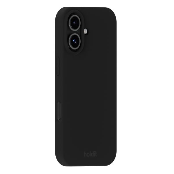 Holdit Coque Silicone Apple iPhone 17 - Noir