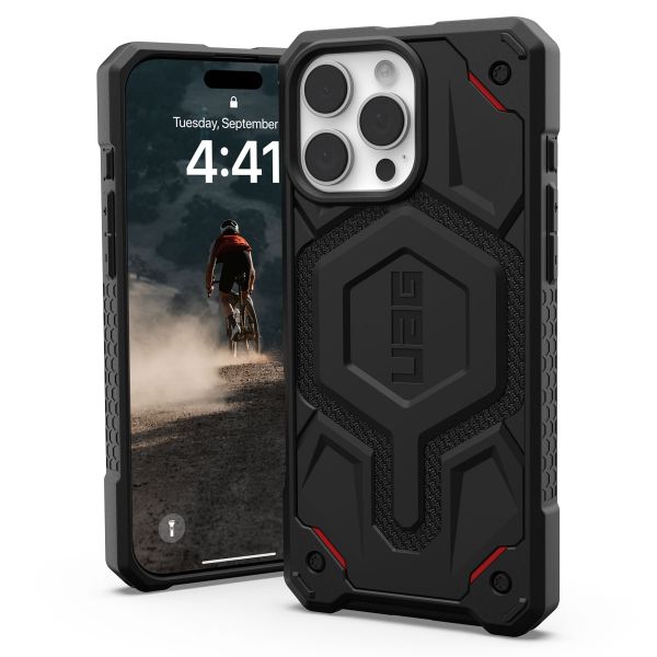 UAG Coque arrière Monarch Pro iPhone 16 Pro Max - Kevlar Black