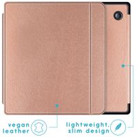 imoshion ﻿Slim Hard Sleepcover avec support Tolino Vision 5 - Rose Champagne