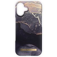 iDeal of Sweden Coque Fashion Apple iPhone 16 - Golden Twilight Marble