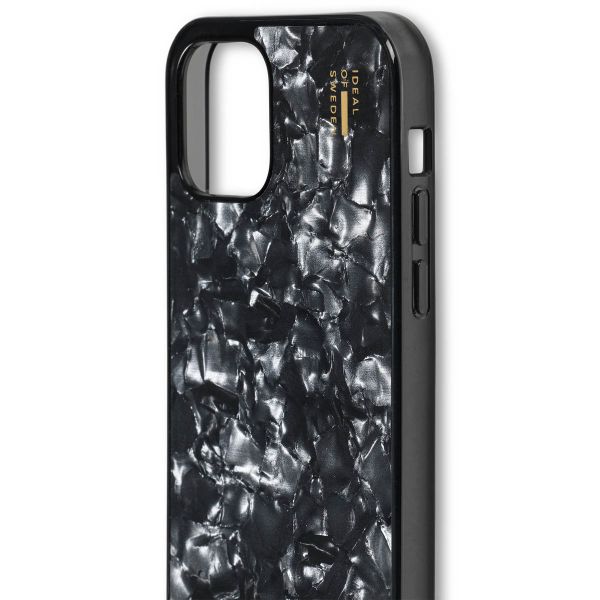 iDeal of Sweden Coque Pearlized Apple iPhone 12 (Pro) - Noir