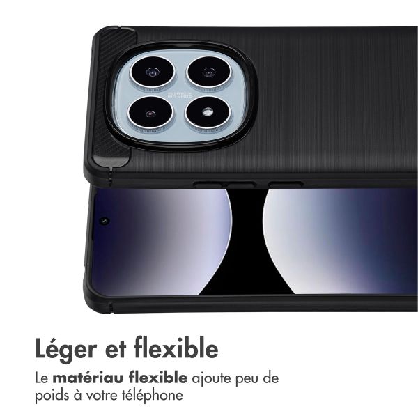 imoshion Coque Brushed Xiaomi Redmi Note 14 Pro (4G) - Noir