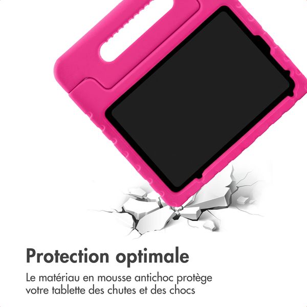 imoshion Coque kidsproof avec poignée Apple iPad Mini 7 (2024) / iPad Mini 6 (2021) - Rose