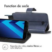 imoshion Étui de télephone portefeuille Samsung Galaxy A5 (2017) - Bleu foncé