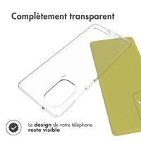 Accezz Coque Clear Motorola Moto G85 - Transparent