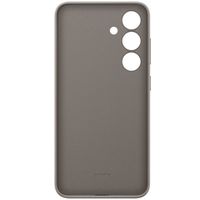 Samsung Coque originale en cuir vegan Galaxy S24 - Taupe