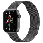 imoshion Bracelet magnétique milanais Apple Watch Series 1 á 9 / SE (38/40/41 mm) | Series 10 (42 mm) - Taille M - Space Gray