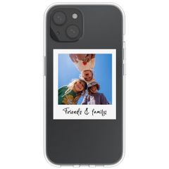 Coque avec votre propre photo et/ou texte Apple iPhone 15 - Polaroid