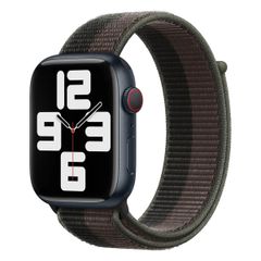 Apple Bracelet Sport Loop Apple Watch Series 1 à 10 / SE / Ultra (2) (44/45/46/49 mm) - Taille XL - Gris tornade
