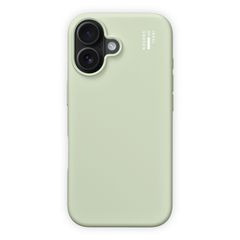 iDeal of Sweden Coque en silicone avec MagSafe Apple iPhone 16 - Sage Green