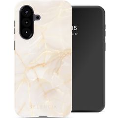 Selencia Coque arrière Vivid Samsung Galaxy A57 (5G) - Golden Beige Marble