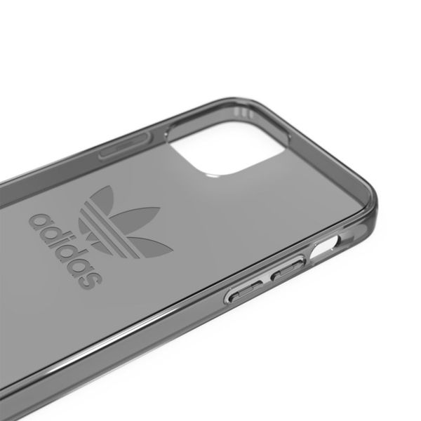 adidas Originals Coque Protective Clear iPhone 12 (Pro) - Smokey Black