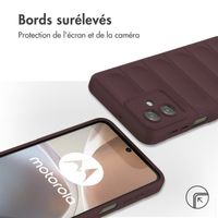 imoshion EasyGrip Backcover Motorola Moto G54 - Aubergine