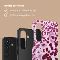 Selencia Coque arrière Vivid Samsung Galaxy S25 - Cosmic Orchid