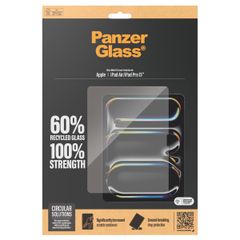 PanzerGlass Ultra-Wide Fit Protection d'écran iPad Air 13 pouces (2025) M3 / (2024) M2 / iPad Pro 13 (2024) M4 - Transparent