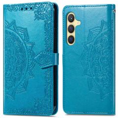 imoshion Etui de téléphone portefeuille Mandala Samsung Galaxy S24 Plus - Turquoise