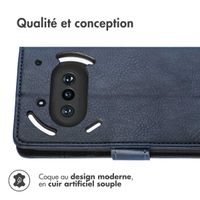 imoshion Étui de télephone portefeuille Nothing Phone (3a) - Bleu foncé
