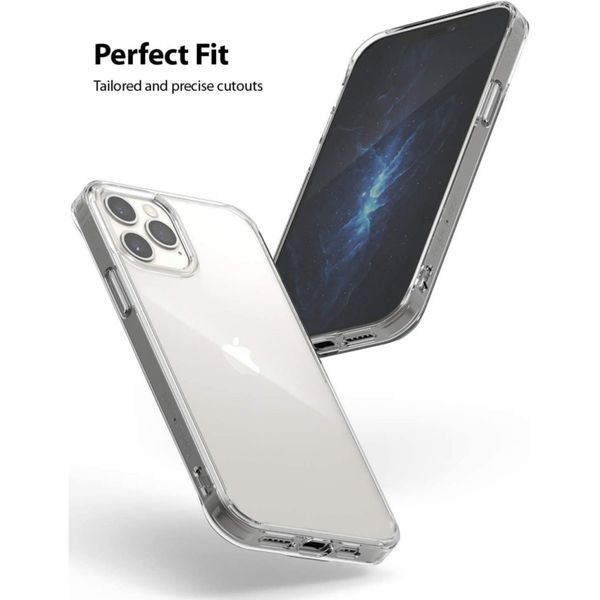 Ringke Coque Fusion iPhone 12 (Pro) - Transparent