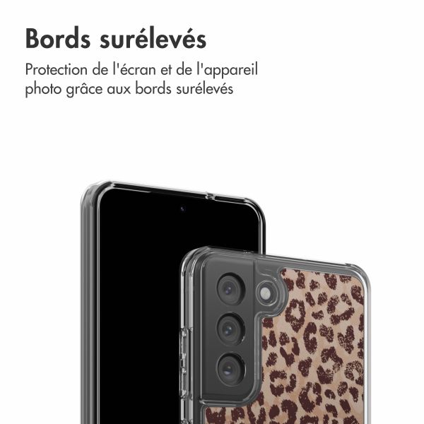 imoshion Coque Design Samsung Galaxy S21 FE - Leopard Mood