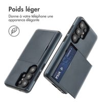 imoshion Coque arrière avec porte-cartes Samsung Galaxy S26 Ultra - Bleu foncé