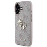 Guess Coque 4G Metal Logo iPhone 16 - Rose