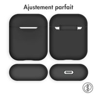 imoshion Coque en silicone AirPods 1 / 2 - Noir