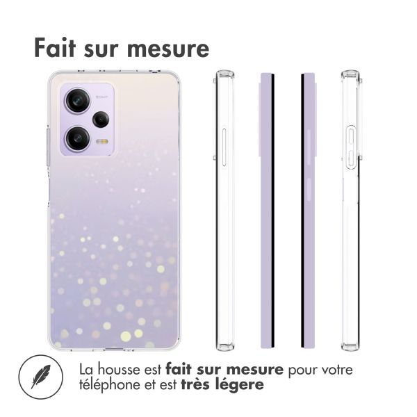 Accezz Coque Clear Xiaomi Poco X5 Pro 5G - Transparent