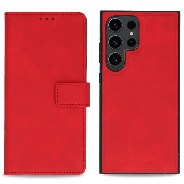 imoshion Etui de télephone luxe 2-en-1 amovible Samsung Galaxy S24 Ultra - Rouge