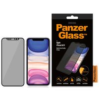 PanzerGlass Protection d'écran Privacy en verre trempé Case Friendly Anti-Bacterial iPhone 11 / Xr